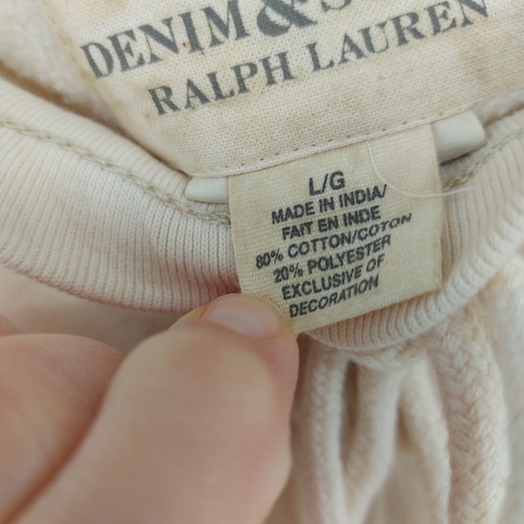 Ralph Lauren Denim & Supply Joggers Size Large - Picture 4 of 5